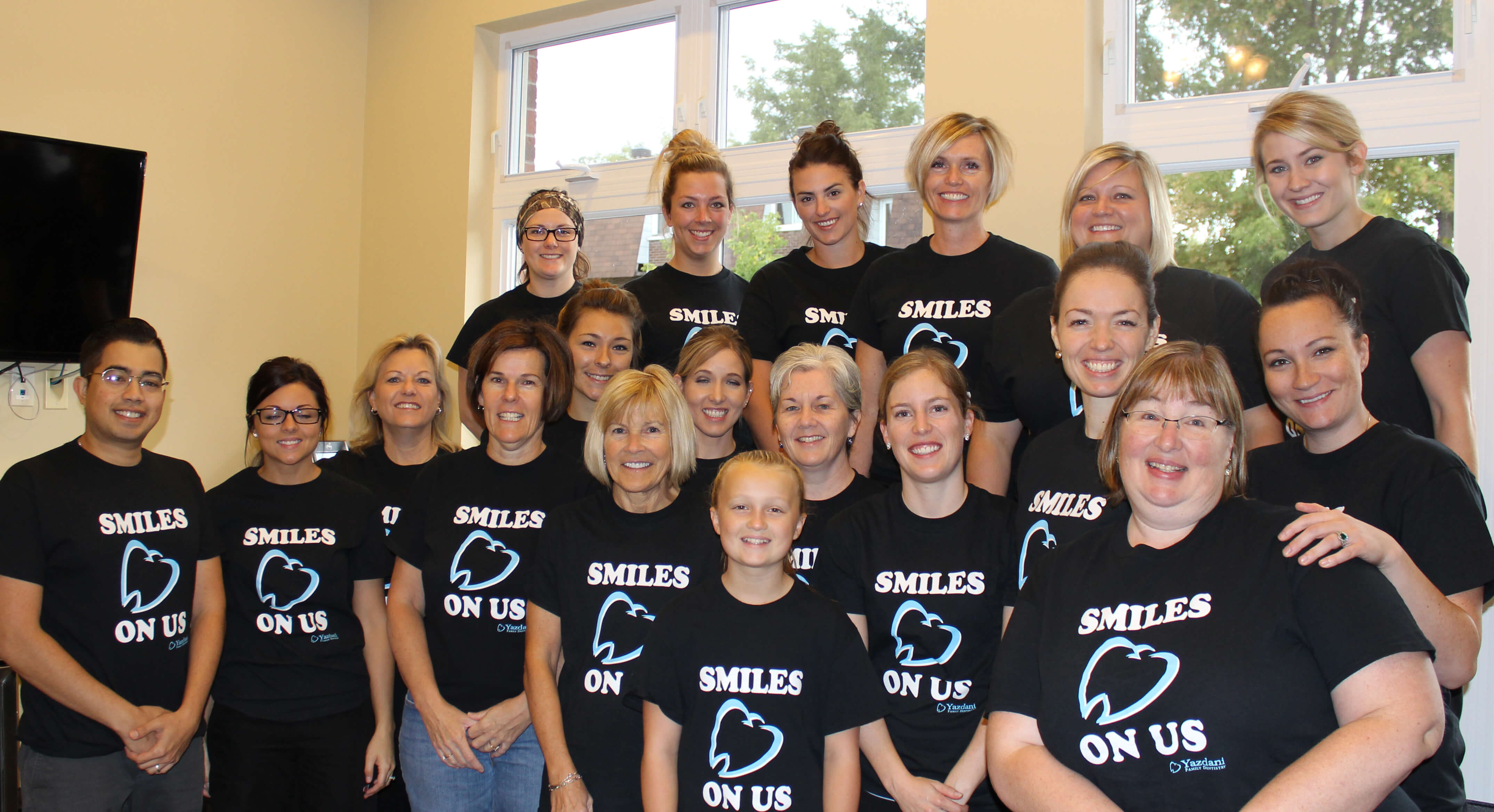 Smiles On Us Team 2016 Yazdani Family Dentistry