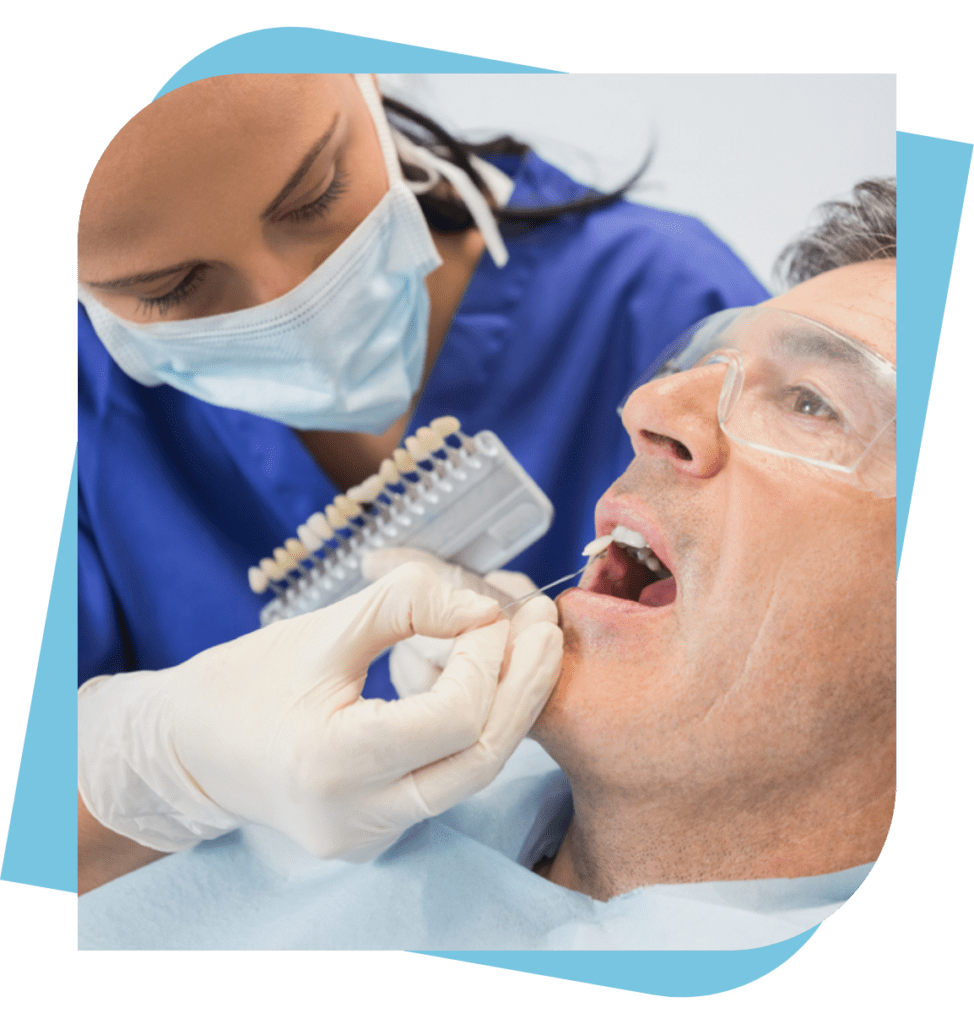 teeth whitening treatment preparation